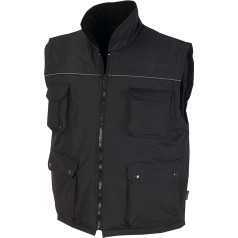 Jacket with A soft fleece neck and many pockets, Anthracite, S-XXXL Size - Grey - 26
