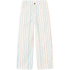 NAME IT Girls' Nkffayork Wide Trousers Fabric Trousers