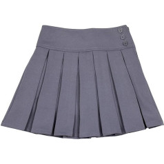 BIENZOE Girls' School Uniform Pleated Skirts