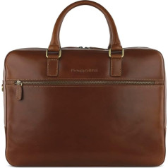 bugatti Remo Large Briefcase 15 Inch Leather Business Bag Work Bag