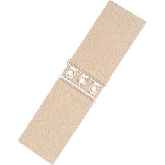 Ro Rox Retro Vintage Style Elastic Wide Belt - DE 34-54