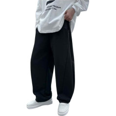 Children's Boys Lightweight Jogging Bottoms - Baggy Regular Jeans Y2k Hiking Trousers Breathable Summer Trousers Leisure Streetwear Drawstring Loose Fit for 4-15 Years