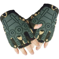 Taeku Fahrradhandschuhe Kinder, Freiluftsport Halbfinger Handschuhe Jungen Kletterhandschuhe Skatehandschuh Radsport Handschuhe