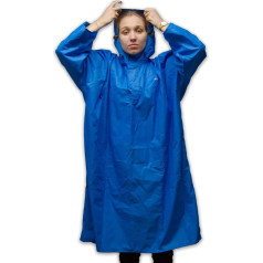 LOWLAND OUTDOOR Rain Poncho, Waterproof (7000 mm Hydrostatic Head)