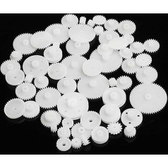QIIIMSLSS 58 Styles Gears WSFS Gears Plastic All Modules 0.5 Robot Parts