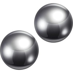 METALLIXITY Präzisionskugeln G10 30mm 2 Stück, Chromstahl-Lagerkugeln Perlen - für Industrie-Kit, Maschinen, Automobil und DIY