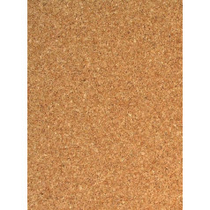 RomaLab Bogen aus gepresstem Kork, flexibel, 30 x 40 cm, Dicke 4 mm, Natur, für Scrapbooking und Dekorationen