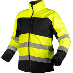 Neo Tools Softshell brīdinājuma darba jaka, dzeltena, XL izmērs