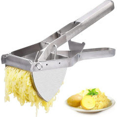 Koliyn Potato Ricer Stainless Steel Potato Masher and Ricer Kitchen Tool Professional Potato Press for Commercial and Home