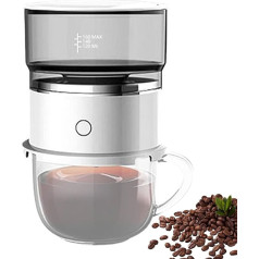 GEDOX Portable Coffee Maker | Travel Espresso Machine, Single Serving Percolator, Travel Mug Coffee Machine for Offices, Home, Camping, Driving, Travel