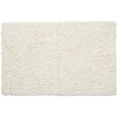 Croydex Cream Cotton Bathroom Mat with Slip-Resistant Backing