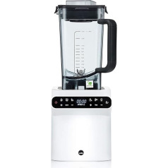 Wilfa POWERFUEL DIGITAL Standmixer - leistungsstarker 1680 Watt Motor, 1,5 Liter, japanische Stahlklingen, 6 Programme, matt weiß
