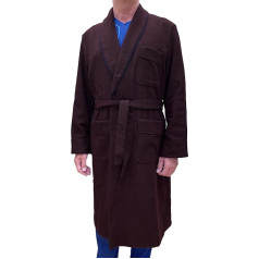 SGARLATA HOME Oslo Men's Wool Blend Dressing Gown Scarf Classic