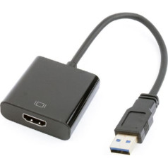 Adapteris usb 3.0/hdmi-a 19pin/female