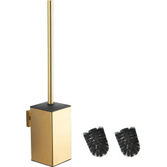 bgl 304 Stainless Steel Square Gold Toilet Brush Wall Mount Holder