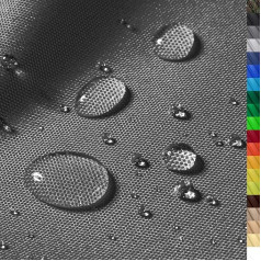 Premium Waterproof Polyester Fabric with 8,450 mm Hydrostatic Head for Tents, Tarpaulins, Covers, Outdoor Clothing etc. Dimensions 200 x 160 cm Tear-Resistant and Easy to Clean (Colour 18 /