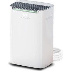 Dry Pro Plus Dehumidifier - Dehumidifies up to 20 Litres per Day - Washer Dryer Function - Suitable for Bedroom, Bathroom, Living Room and Cellar - Dehumidifier (White)