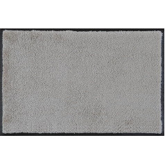 wash+dry Door Mat Light Grey 50x75 cm grey