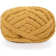 3 x 230 g thick wool yarn, knitting yarn, super soft chenille chunky yarn, wool super bulky for carpets, sofa blankets, blankets, home decoration, arm knitting wool
