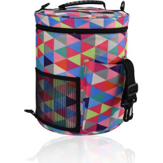 Knitting Bag Storage Yarn Bag, Yarn Storage Bag, Knitting Needles Storage, Yarn Organiser, Crochet Bag, Knitting Bag For On The Go, For Yarn Strands, Wool, Crochet Hooks, Knitting Needles
