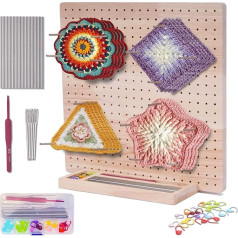 Large Crochet Blocker Board Square Blocking Board 11