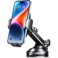 Mobile Phone Holder Car, [Ultra Strong Suction Power] Universal Mobile Phone Holder Car, Hands-Free & Case Friendly, Mobile Phone Holder Car for Dashboard and Windscreen, for 4-7 Inch Mobile