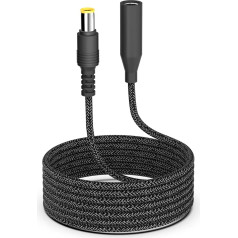 3M DC 8mm Female to Male Extension Cable Lead for Generator Jackery Explorer 240 300 500 800 1000 EB3A EB70 AC200P SolarSaga 100W Solar Panel