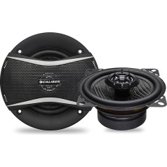 Car Speaker Set 80 W – Set of 2 Car Speakers – Coaxial Speaker – Black – 10 cm