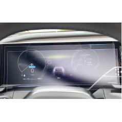 [Pack of 2] Compatible with Renault Austral E-Tech Hybrid/Espace VI/Rafale 2023 2024 2025 12.3 Inch Virtual Cockpit Screen Protector, 12.3 Inch Austral Nano Screen Protector, 6H Anti-Scratch