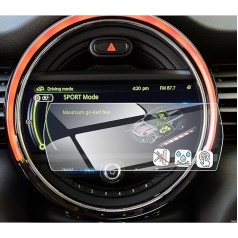 Coleya Screen Protector Compatible with BMW Mini Cooper 2015-2021 Mini Countryman 2017-2021 Mini Clubman 2017-2021, 9H Anti-Scratch Dashboard Screen Protector Made of Tempered Glass (8.8 Inches)