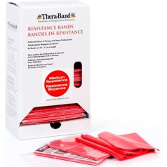 Thera Band Exercise Band Dispenser, Includes 30 x 5ft Exercise Bands (One Size)