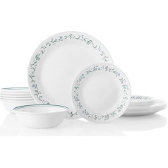 CORELLE 1122070 Dinner Set Glass Country House