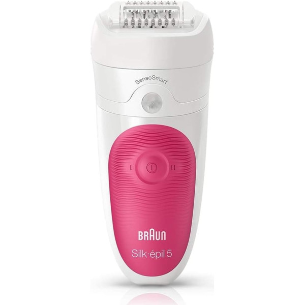 Braun Silk-épil 5 5/500 SensoSmart 28tweezers Pink, White Silk-épil 5 5/500 SensoSmart, 30 min, 1 h