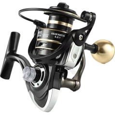 Fishing Reels Fishing Equipment Rod Reels Anchor Reels Remote Spinning Wheel All-Metal Fishing Wheel Spinning Reel Spinning 2000-7000 Carp Reel (Color : B, Size : 6000)