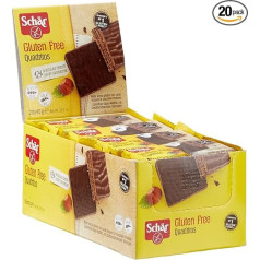 Schär Quadritos Gluten Free 40 g Pack of 20