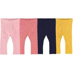 NAME IT Baby Leggings Pack of 4 Organic Cotton