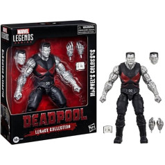 Marvel Legends Series Marvel's Colossus, Deadpool Legacy Collection, Deluxe Collectable Action Figure, Figure Scale 15 cm, Silver