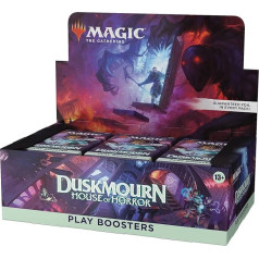 Magic: The Gathering Duskmourn: House of Horror Play Booster Box - 36 Packs (504 Magic Cards)
