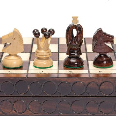 European International Chess Wooden Playset King's Classic - 45 cm Large Chess Game
