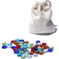 Replacement Glass Mancala Stones in Assorted Colours