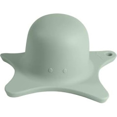 Kindsgut Silicone Shower Aid for Kids Cute Starfish Shape Elegant Design Shower Aid for Washing Hair Unisex Pistachio