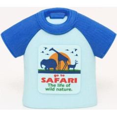 Iwako Japan Blue T-Shirt Eraser