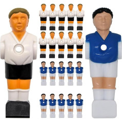 eyepower 22 Soccer Table Figures 16mm - National Team Jerseys - Table Foosball Kicker Figures - Table Soccer Game Accessories Football Table Replacement Parts Table Football Figures Kicker Table