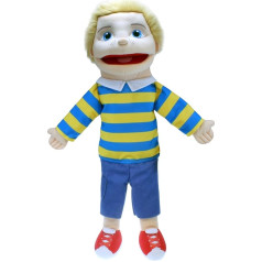 The Puppet Company Medium Sized Puppet Buddies Boy Hand Puppet - Light Skin Tone