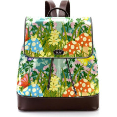 Magical Garden Personalisierte Schultaschen Büchertaschen für Teenager, Mehrfarbig, 27x12.3x32cm, Rucksack Rucksäcke