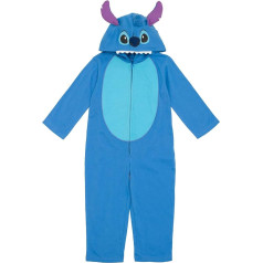 Disney Lilo & Stitch Toddler to Large Kids Zip Up Jumpsuit