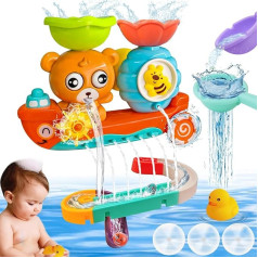 Bathtub Toy, Bath Toy Children, Water Toy Children from 1 2 3 Years, Children's Shower Water Toy, Bathtub Toy with Marble Run, Swimming Pool Toy for Children's Bathing