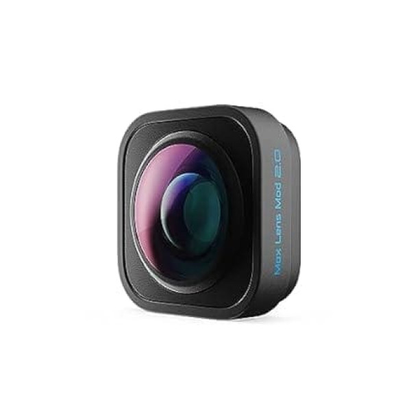 GoPro Max Lens Mod 2.0 (HERO12 Black) - Official Accessory & Case (HERO10 Black/HERO9 Black) - Official Accessory