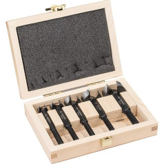 Bosch Professional 5-Piece Forstner Bit Set For Wood, Diameter: 15, 20, 25, 30, 35 mm, Length: 90 mm, Drill Accessory