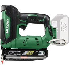 HiKOKI NP18DSAL Battery Strip Nailer (18 V, Li-Ion, LED, Soft Touch, Non-Rebound Safety Glasses)